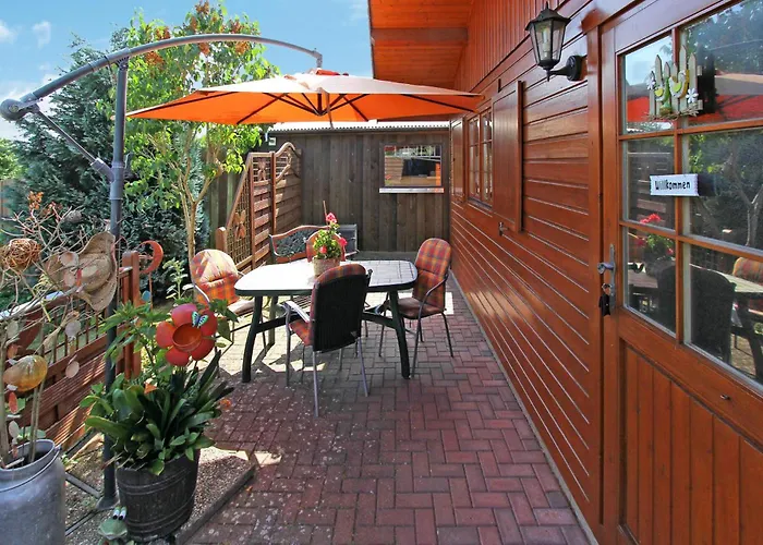 بيت للعطل Schmuckes Holzhaus Im Gruenen